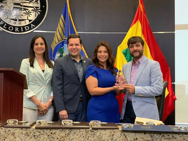 Alcalde Pumarejo anunció firma de convenio con la Universidad de Florida y la Institución Universitaria de Barranquilla / Alcaldía de Barranquilla.