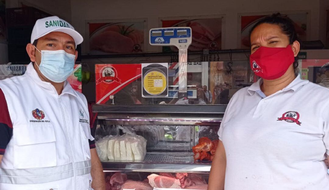 Semaforización al comercio y expendio de carne en el Huila. 