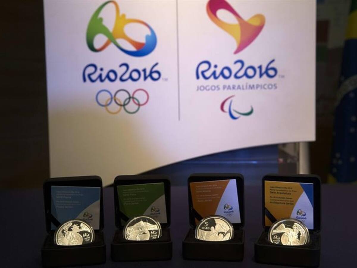 Monedas conmemorativas de los Juegos Olímpicos de Río 2016