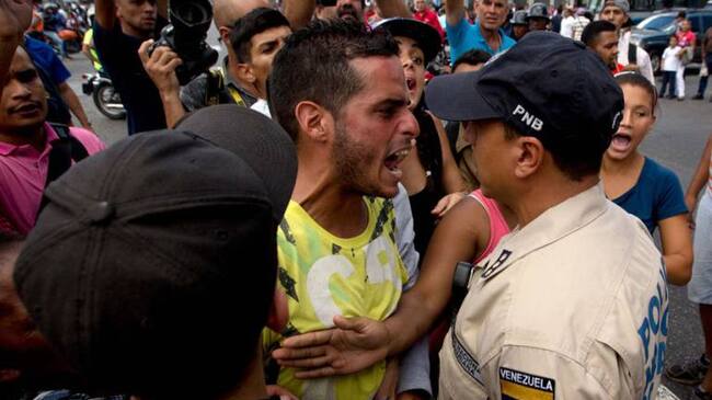 El desespero se apodero de los venezolanos.