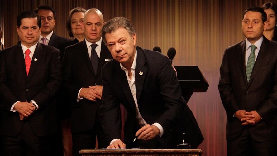 El pasado 2 de septiembre, Juan Manuel Santos anunció que el acuerdo de paz con las Farc se firmará en Cartagena el 26 de septiembre. Foto: Colprensa
