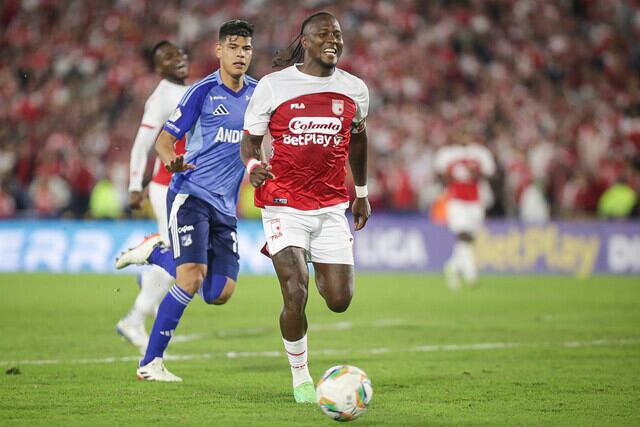 Santa Fe derrota a Millonarios en el clásico de la fecha 10 del FPC/ Colprensa