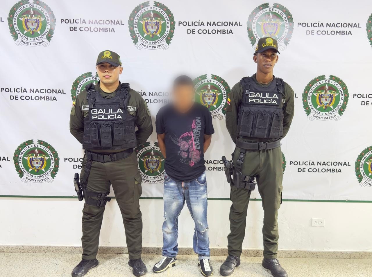 Alias Junior integrante del Clan del Golfo en Urabá- foto policía