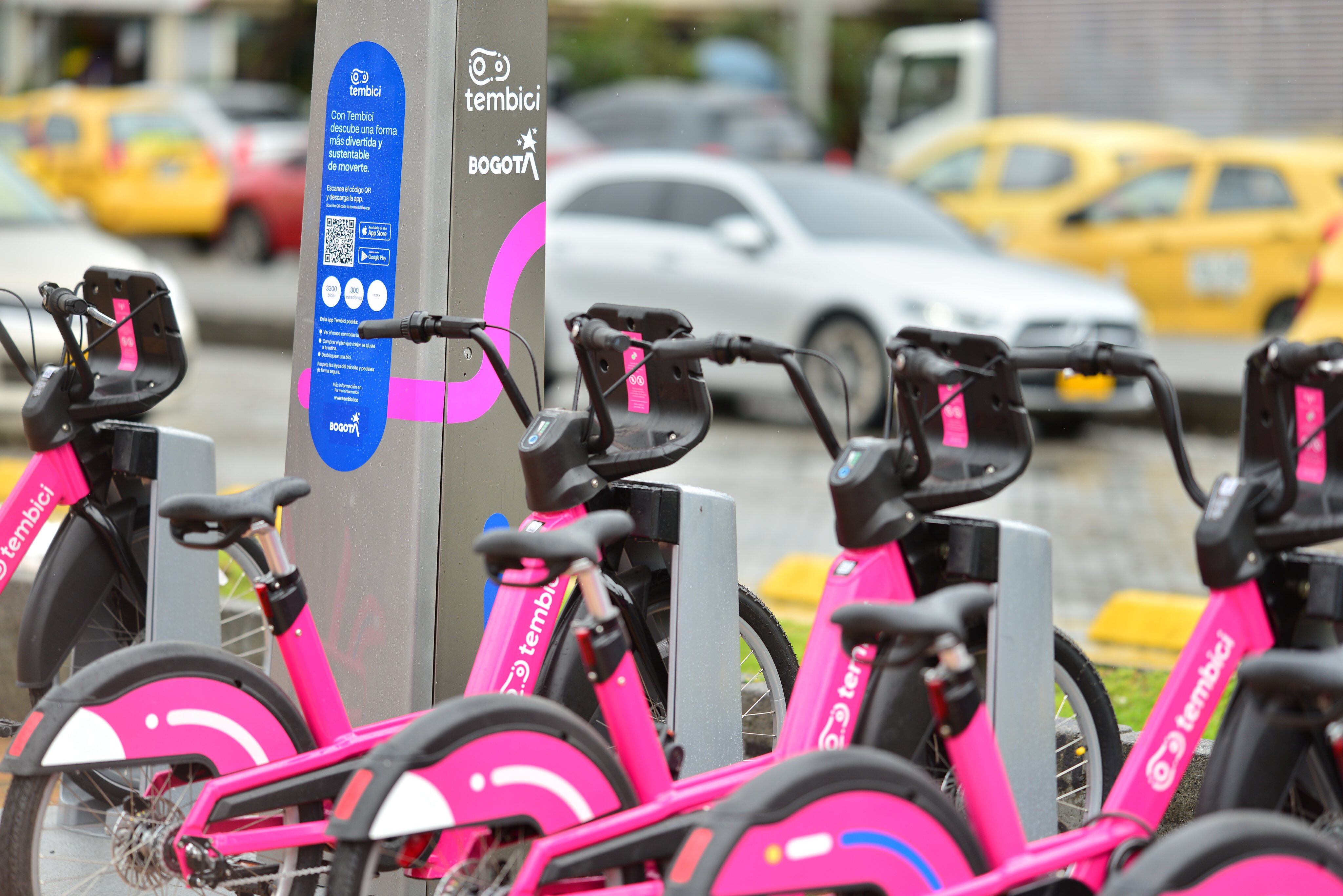Bicicletas compartidas en Bogotá / Imagen de la Alcaldía de Bogotá