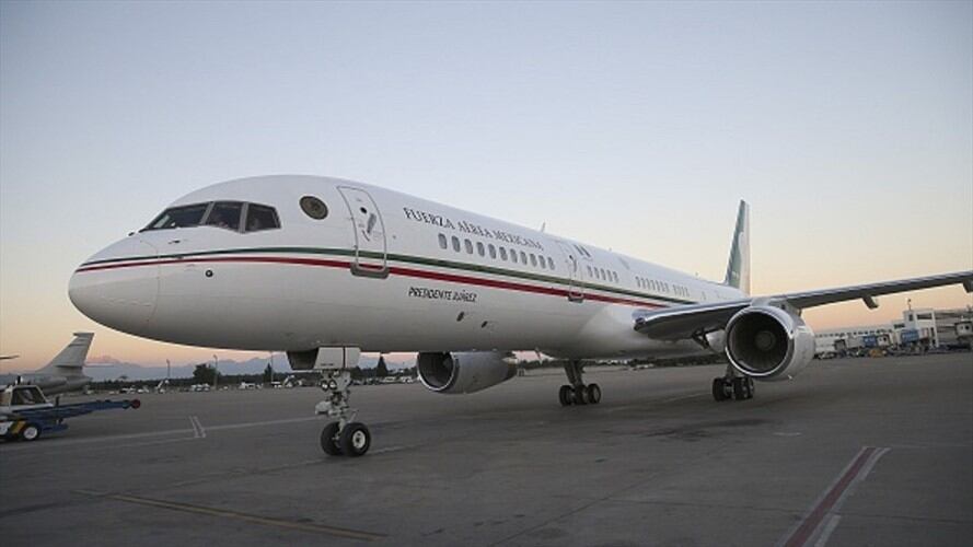 Avión presidencial de México. Foto: Getty Images