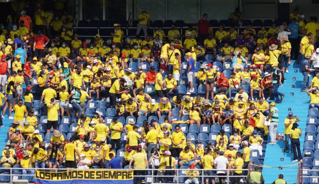 Imagen de referencia. Partido de la Selección Colombia