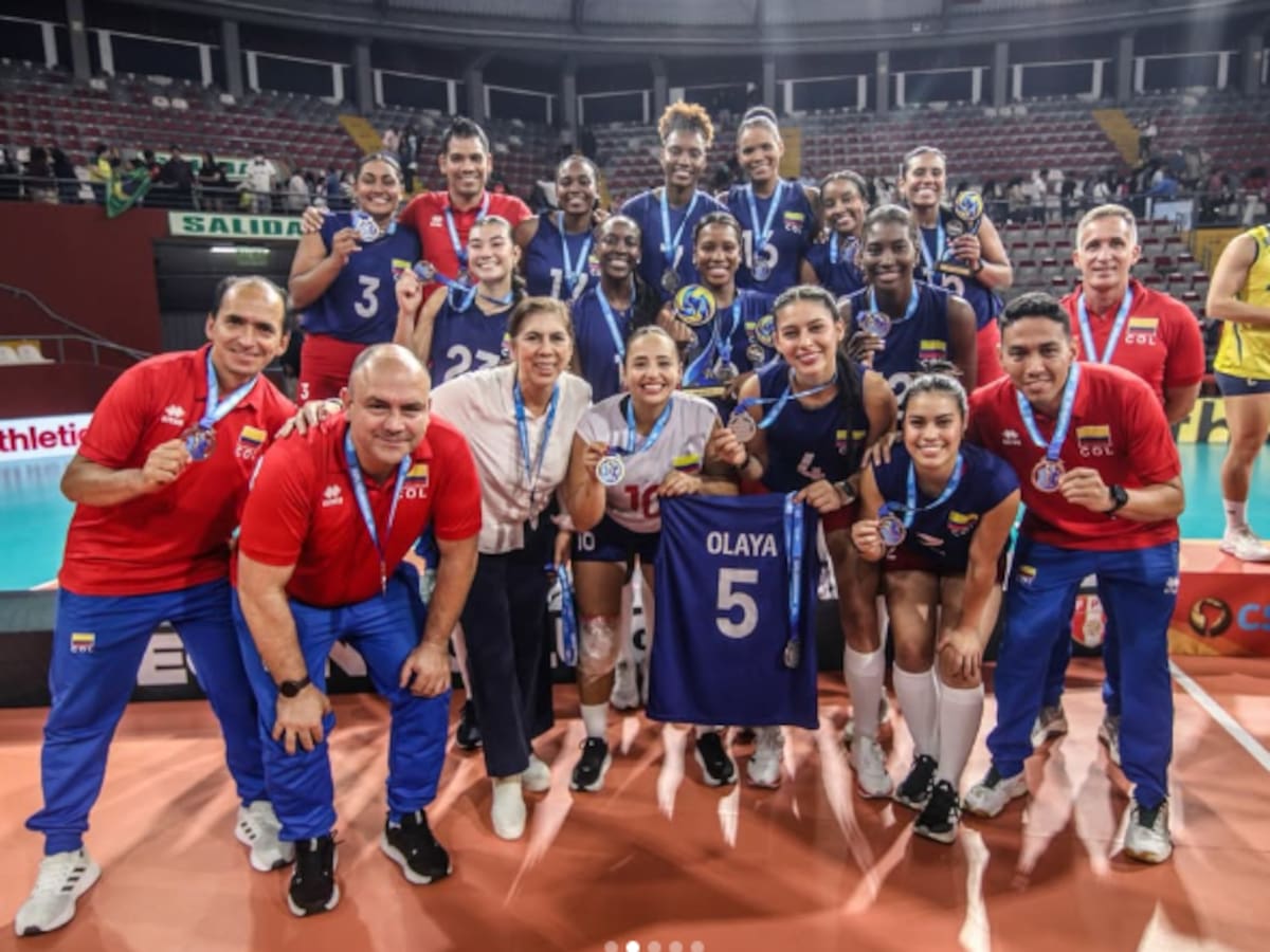 Con talento vallecaucano Colombia fue subcampeón de la Copa Sudamericana de Voleibol Femenino