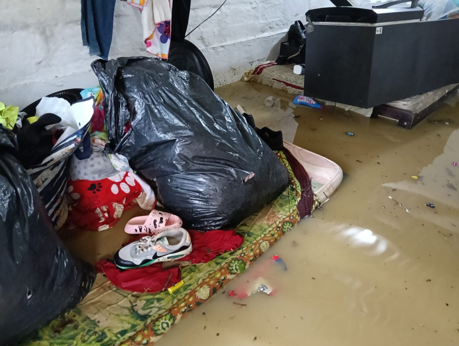 Inundaciones en Carepa, Antioquia. Foto: Alcaldía de Carepa.