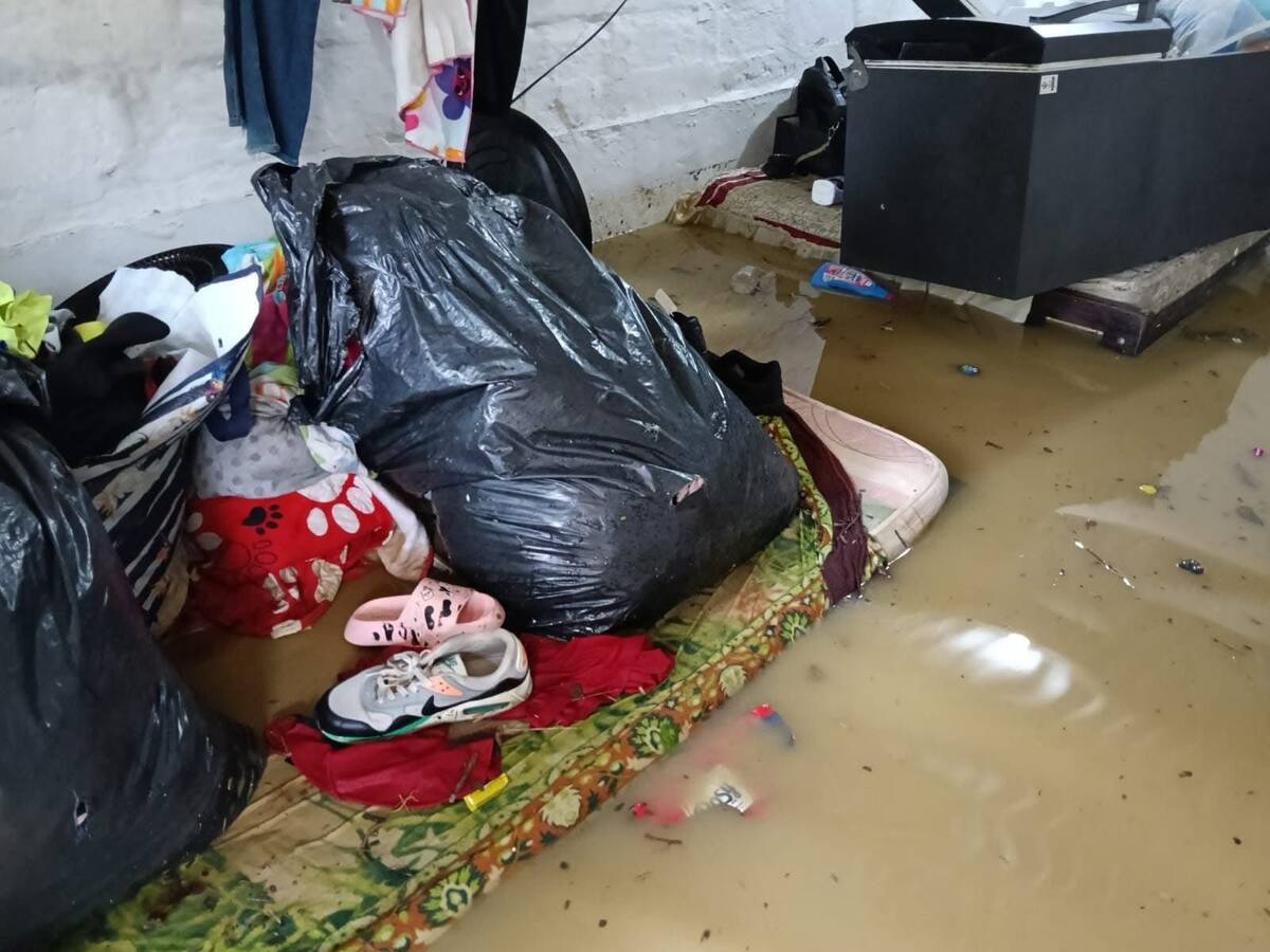 Emergencias por las lluvias: 44 familias damnificadas por inundaciones en Carepa
