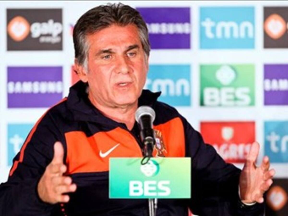 El técnico de Portugal descarta renunciar