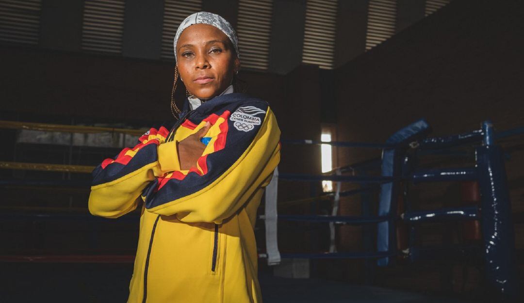 Valencia es la segunda boxeadora colombiana que logra una plata en un Mundial.