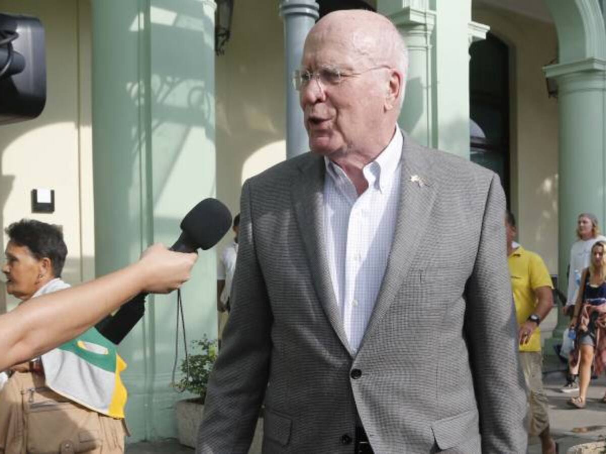 “Farc debe pagar pena privativa de la libertad”: Patrick Leahy