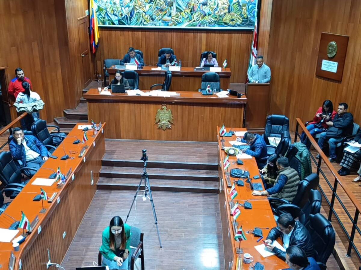 Con la aprobación de dos proyectos, la Asamblea de Boyacá clausuró las sesiones extraordinarias
