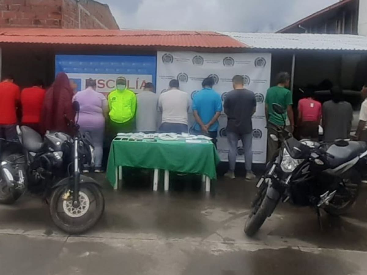 Desarticulan al grupo Changonazo II que delinquían en Caldas y Risaralda
