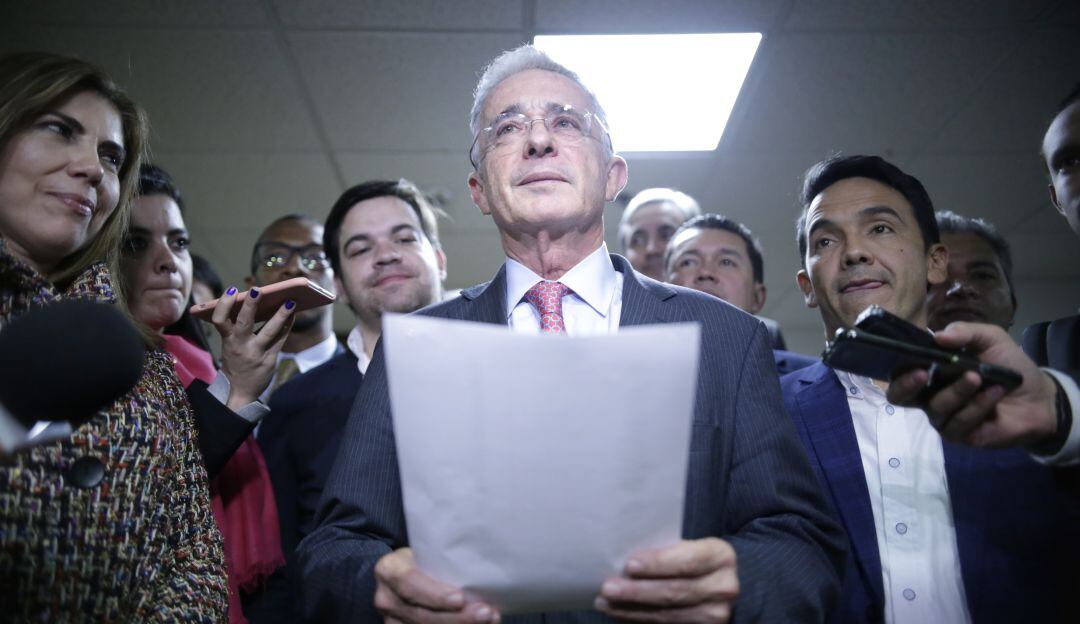 Expresidente y senador de la República Álvaro Uribe Vélez