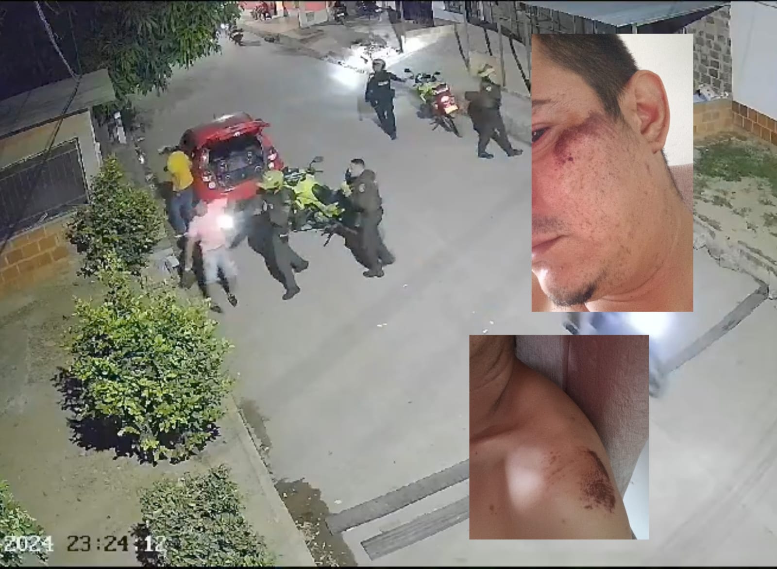 Denuncian un nuevo caso de abuso de autoridad en Cúcuta / Foto: Fragmento de vídeo