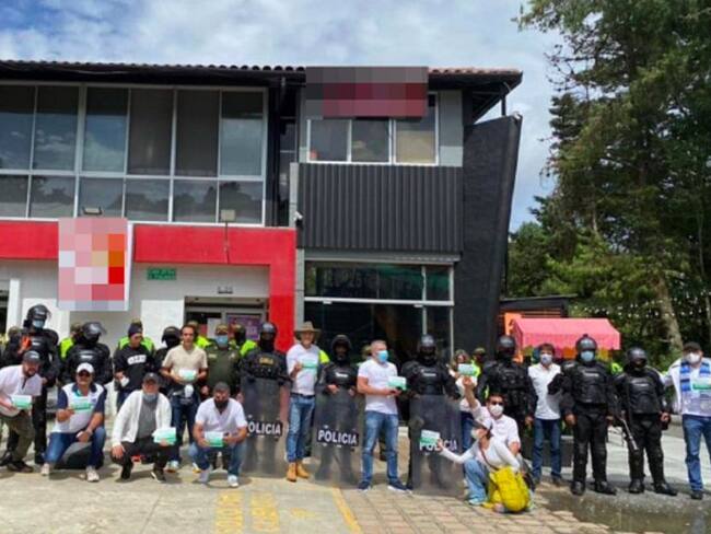 Comunidad evitó bloqueo de peaje las palmas