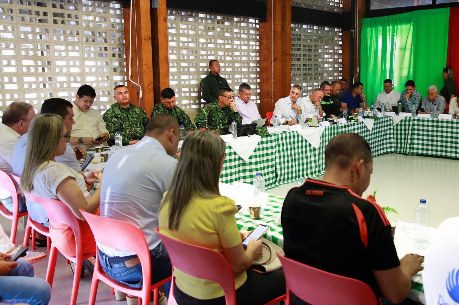 Consejo de seguridad Hispania- foto gobernación de Antioquia