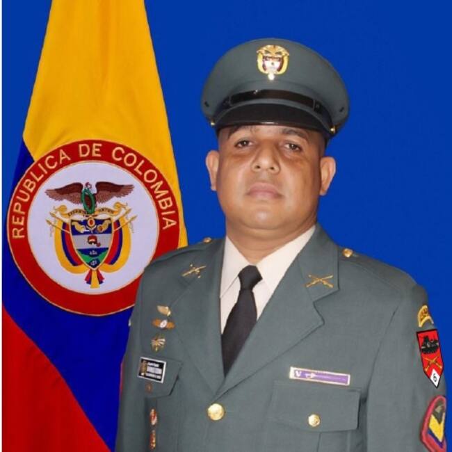 Sargento viceprimero Davinso Javier Codina Gómez
