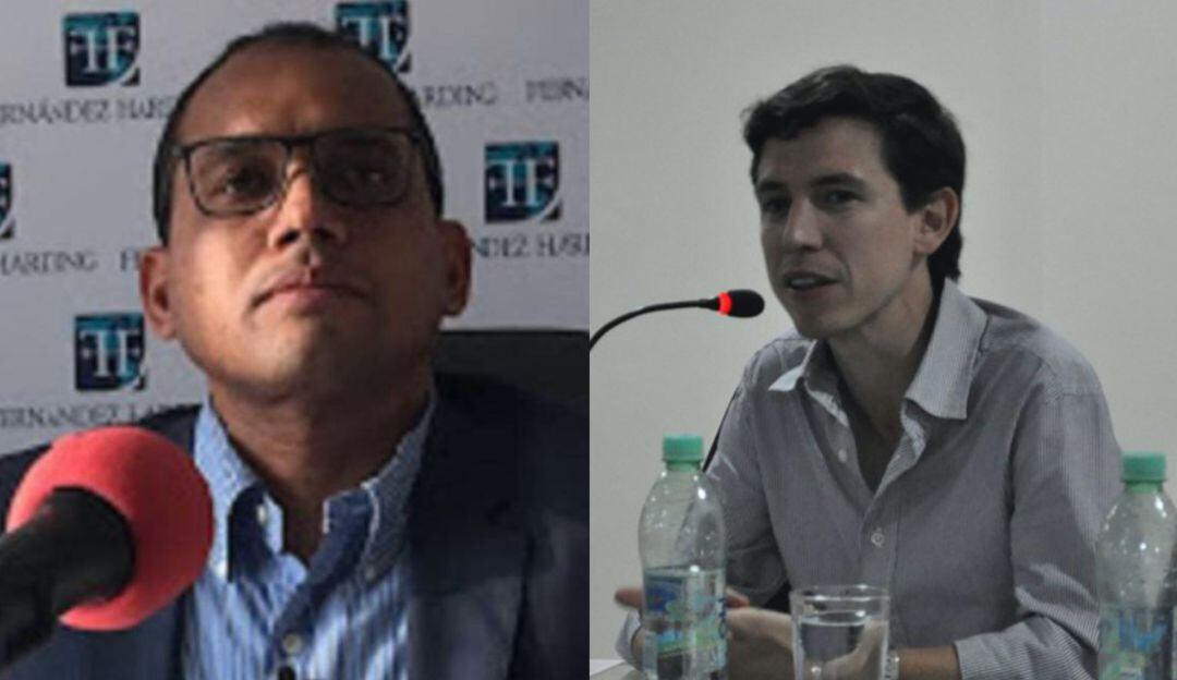 Abogado Alex Fernázdez Harding, defensa de Enrique Vives Caballero