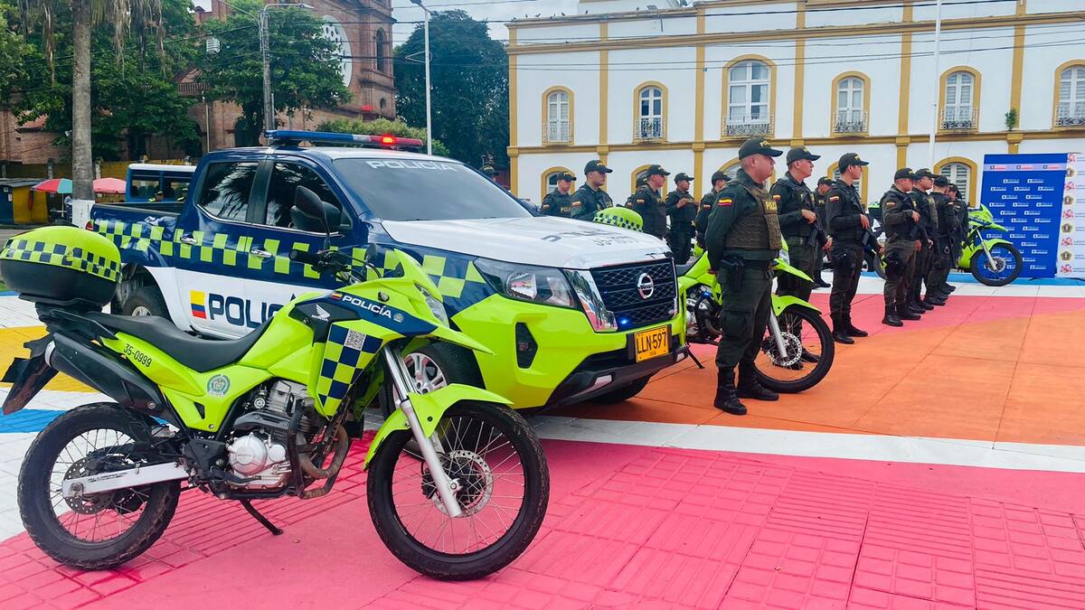 Llegaron 20 policías para reforzar la seguridad en Barrancabermeja
