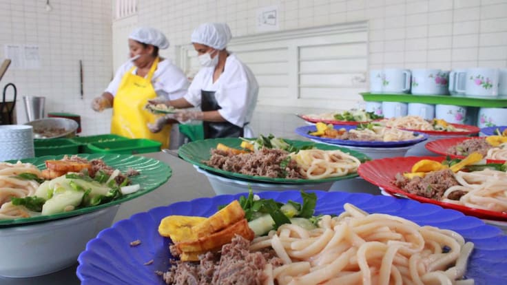 Secretario de educación y alcalde de Tunja probaron alimentos del PAE y pidieron examinarlos por laboratorio.