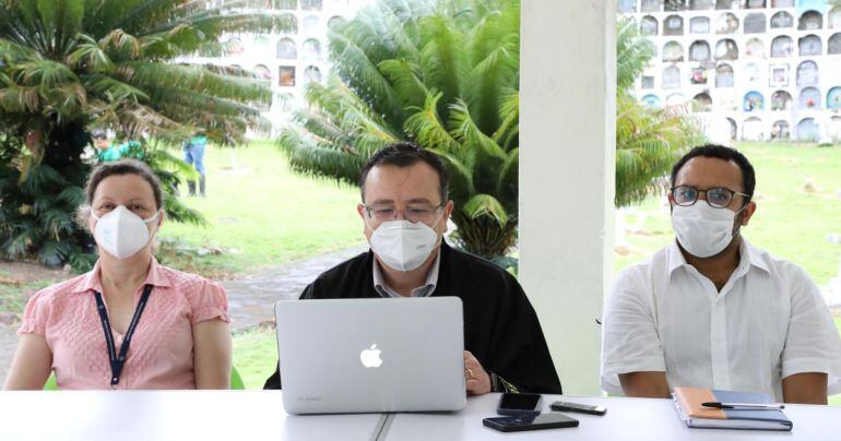 Inpecciones judiciales en cementerio de Dabeiba, Antioquia