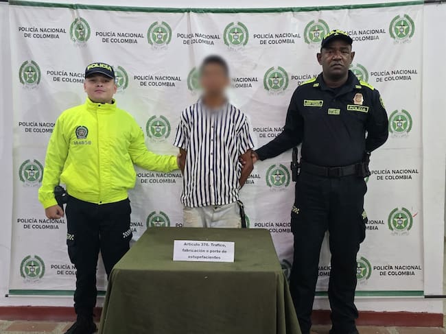 Cae alias Vikingo. // Policía de Bolívar
