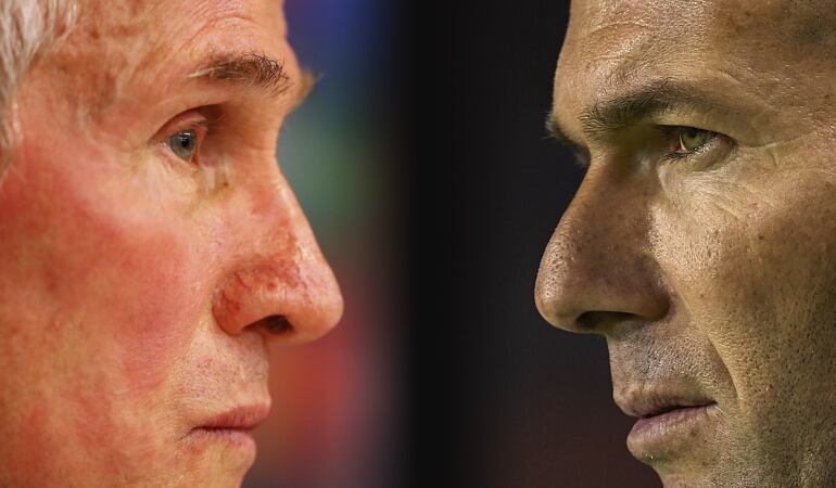 Jupp Heynckes y Zidane