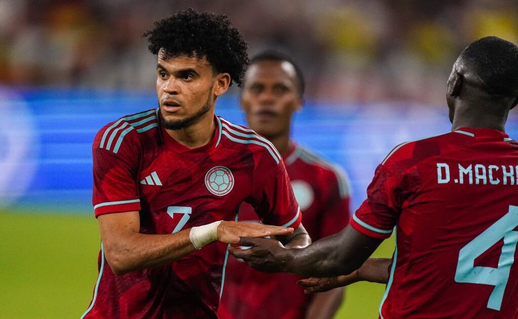 Selección Colombia durante el partido amistoso ante Alemania en un amistoso (Photo by Joris Verwijst/BSR Agency/Getty Images)