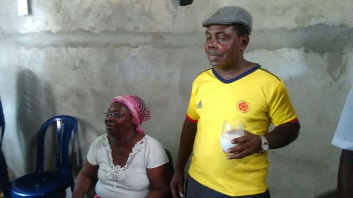 De mecánico de bicicletas en Chigorodó a medallista olímpico en boxeo, sus padres se mostraron emocionados durante el combate que le dió 