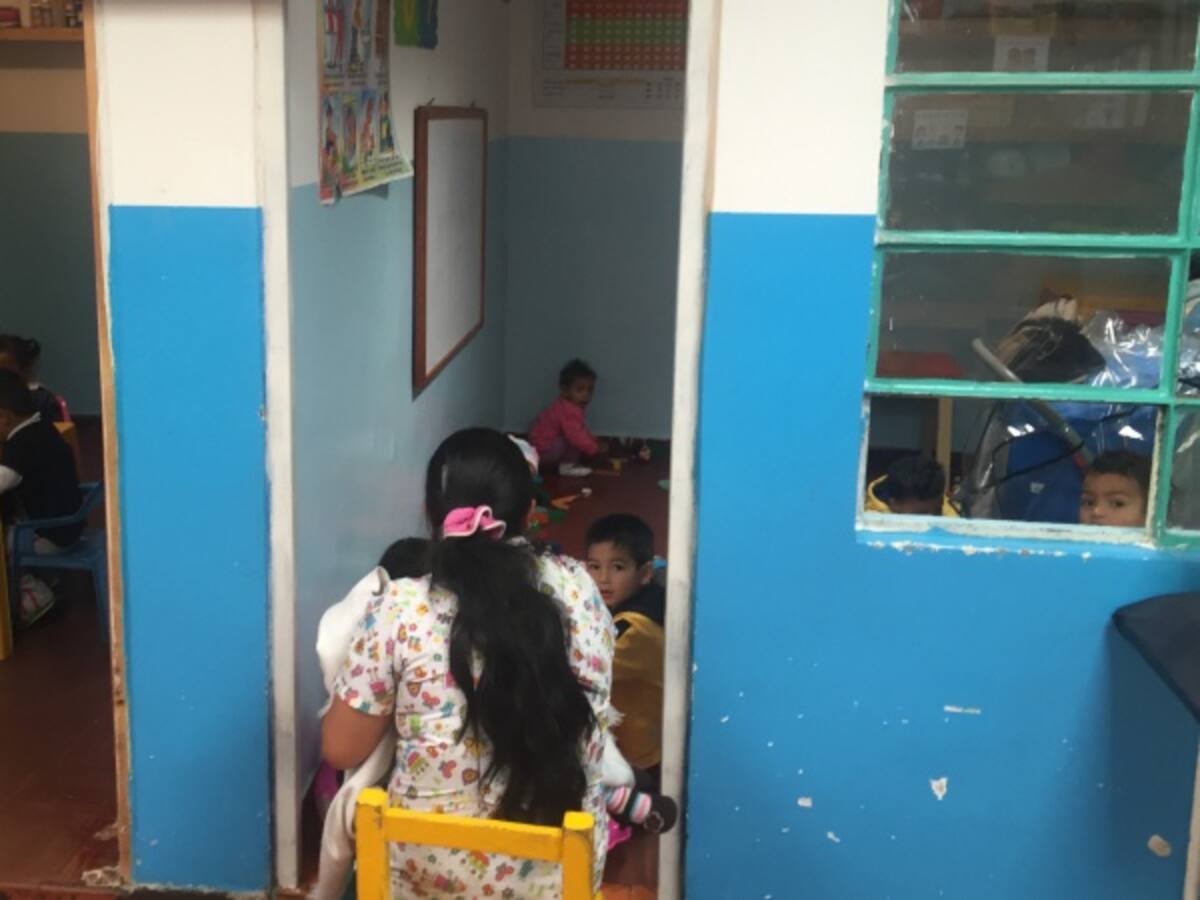 A pesar del paro, madres comunitarias siguen trabajando