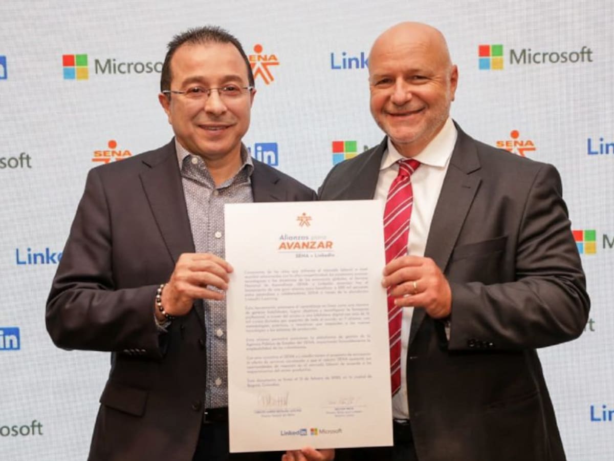 El Sena y LinkedIn firman acuerdo para beneficiar a 500.000 aprendices