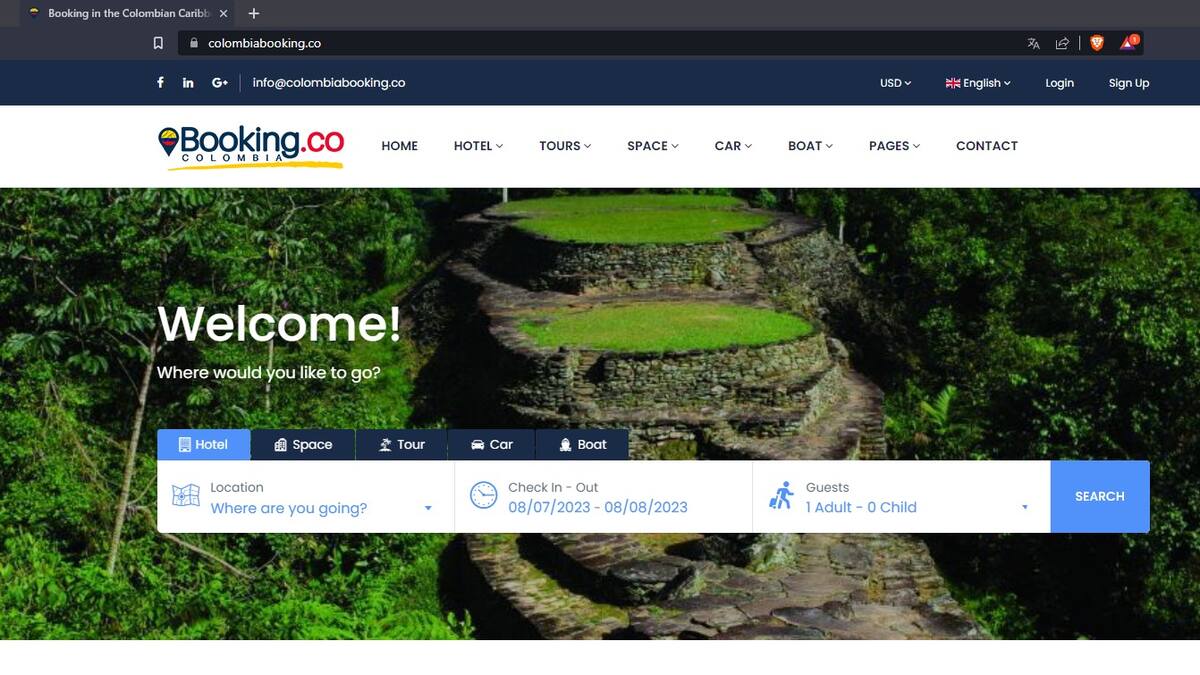Colombiabooking.co, el primer sistema de reservas de la Sierra Nevada