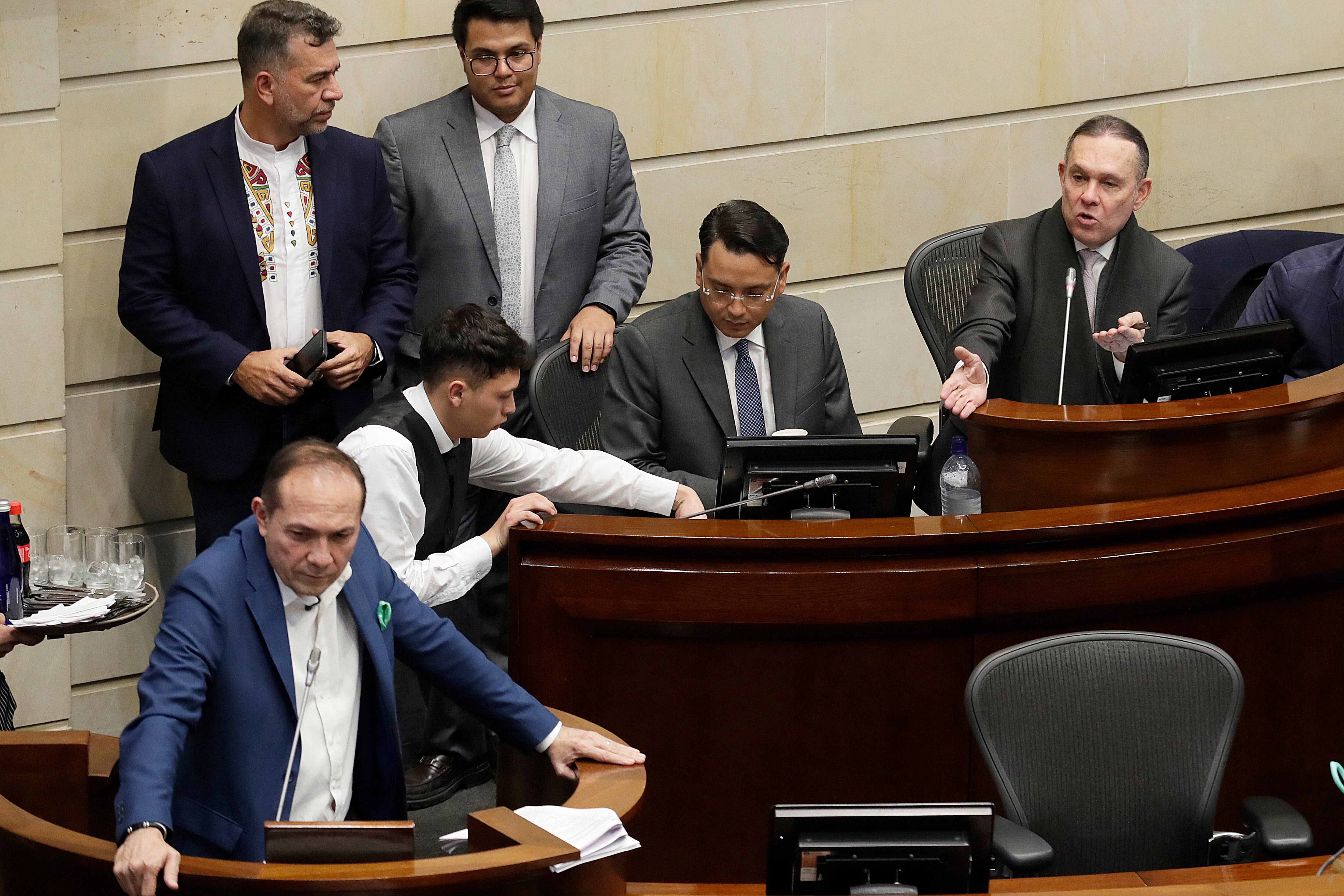 Mesa Directiva del Senado ratifica el hundimiento de la Consulta Popular 1.0 del Gobierno Petro. Foto: Congreso