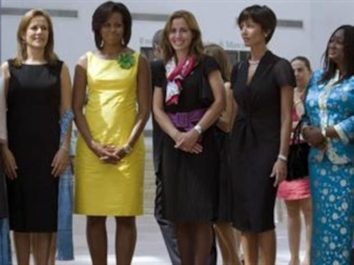 El Papa recibió a las primeras damas del G8 en el Vaticano