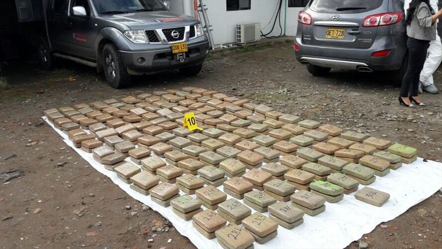 Falsos investigadores del CTI transportaban marihuana en Popayán. Foto: Fiscalía