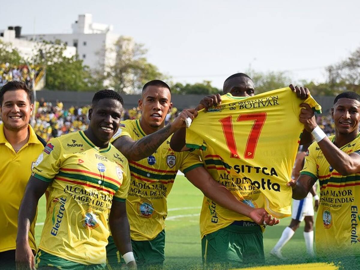 Teo debutó con pase gol y Real Cartagena ganó frente a un lleno total en el Jaime Morón