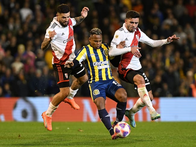 Jaminton Campaz con Rosario Central (Photo by Luciano Bisbal/Getty Images)