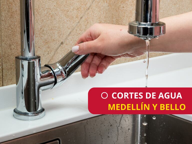 Cortes de Agua en Medellín y Bello durante Semana Santa - Getty Images