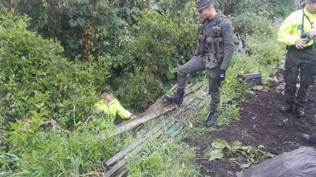 Destruyen 301 laboratorios de droga en el Putumayo. Foto: Policía antinarcóticos