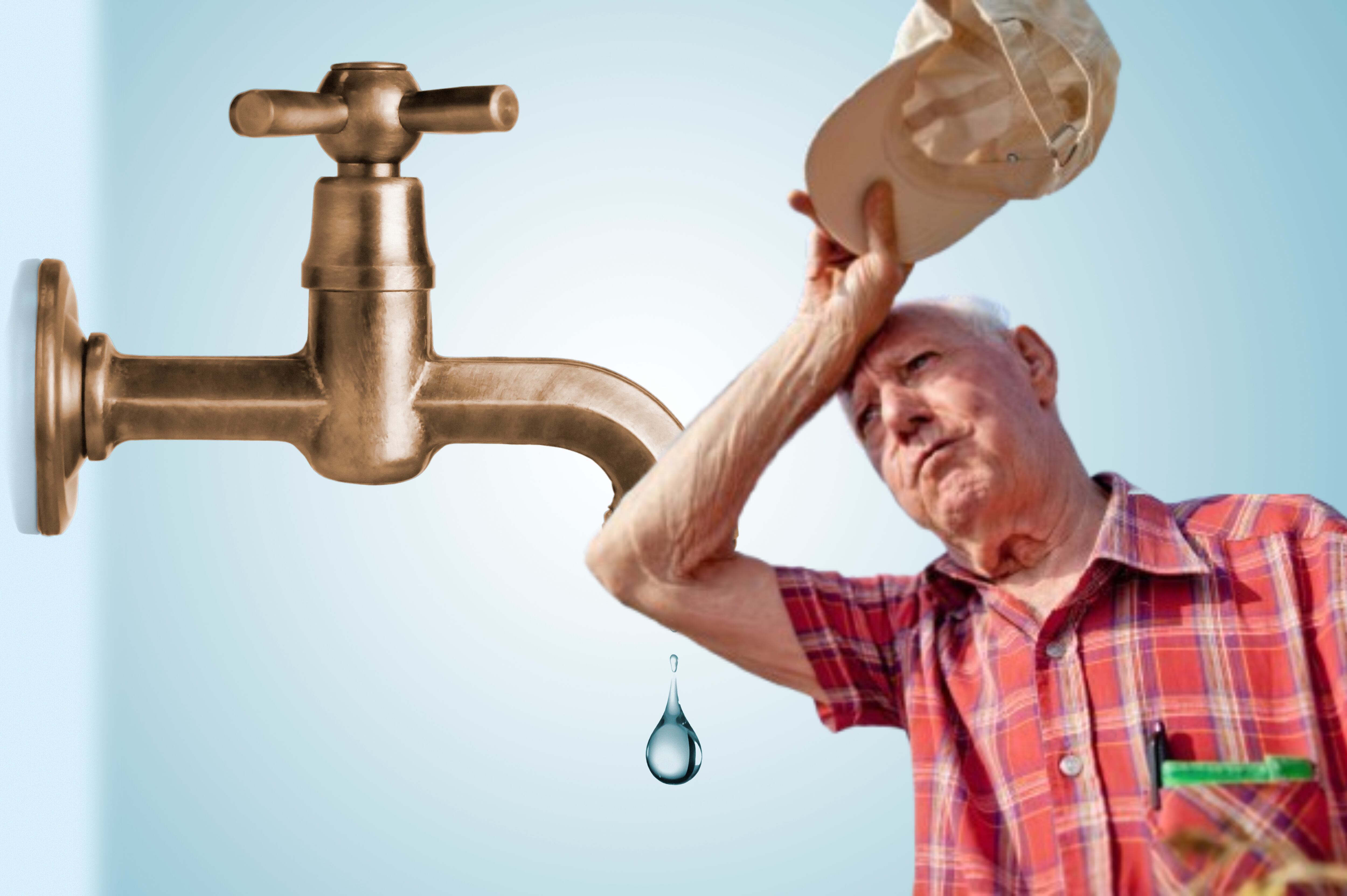 Imagen de referencia. Sequía - Persona con calor: Getty Images.