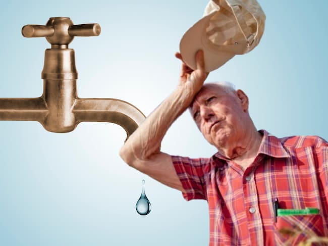 Imagen de referencia. Sequía - Persona con calor: Getty Images.