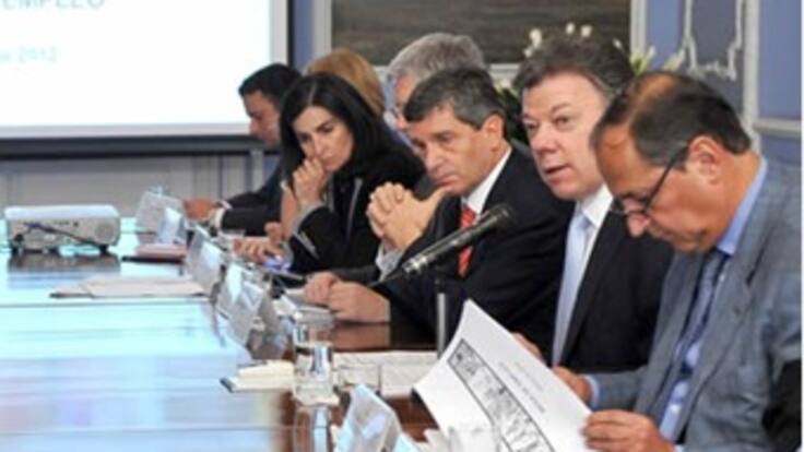 Presidente Santos lideró reunión de la Mesa de Empleo