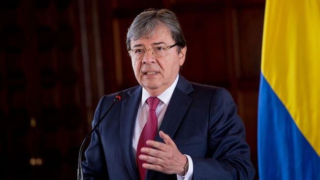 El canciller Carlos Holmes. Foto: Cancillería