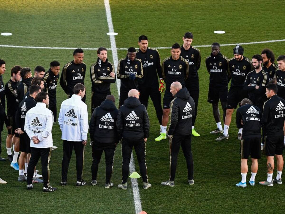 Zidane sobre posibles salidas: “Hay jugadores que no tienen minutos”