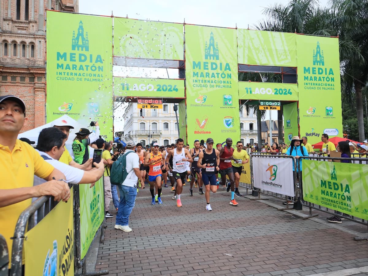 Se correrá en Palmira la Media Maratón Internacional con recorridos de 10k y 21k