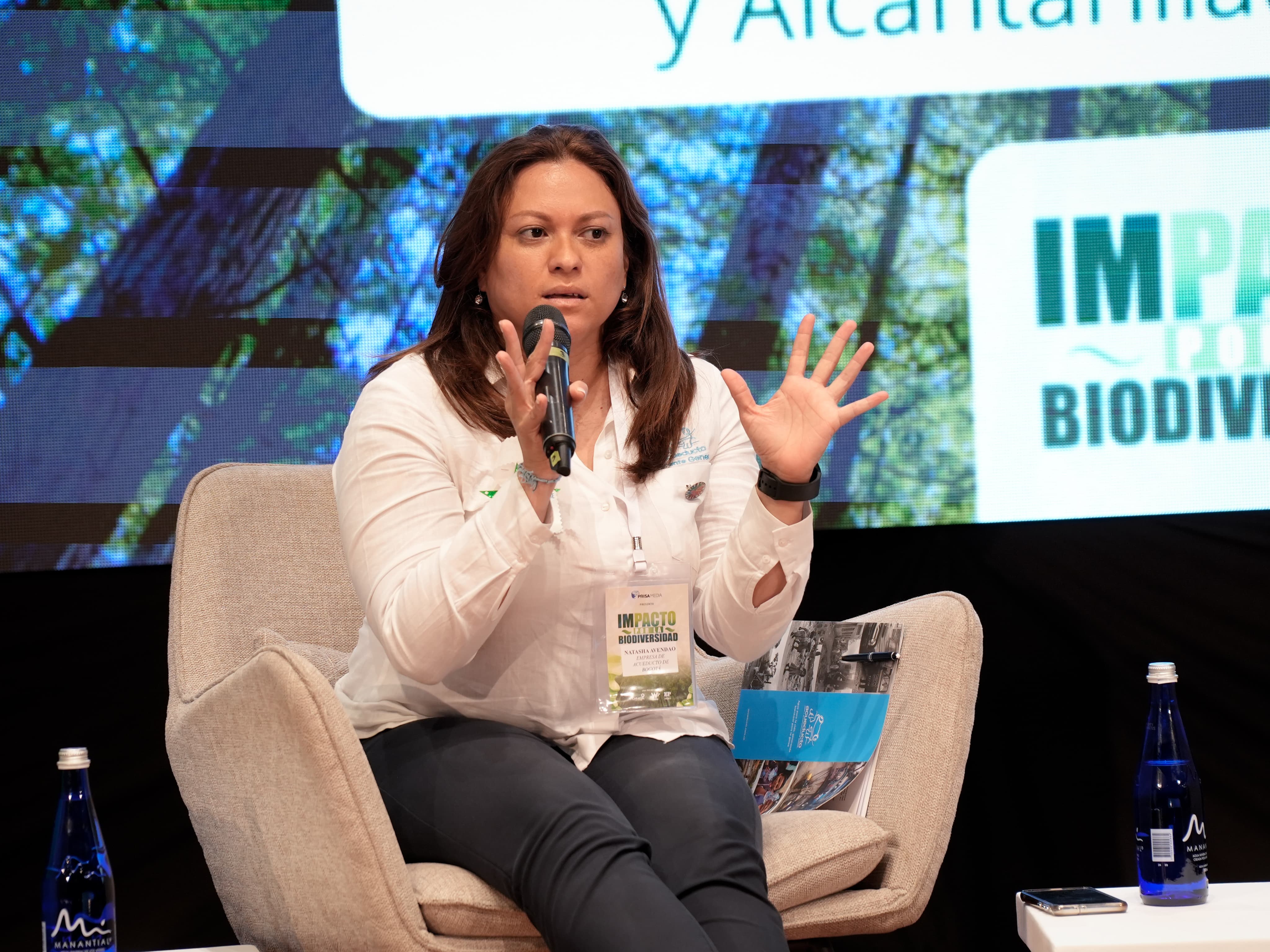 Natasha Avendaño, gerente de la EAAB. | Foto: Caracol Radio