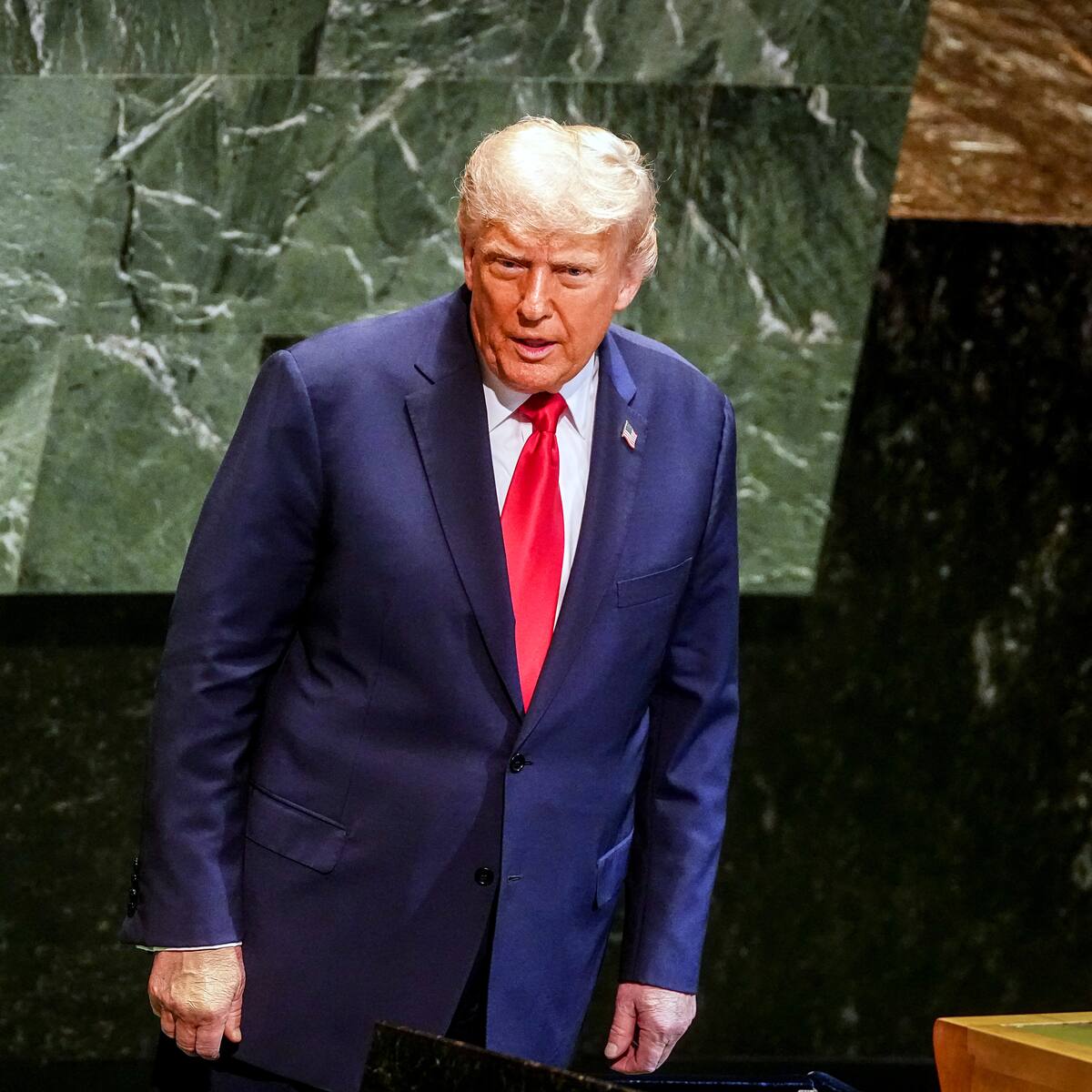 Trump pide a la ONU investigación por “sabotajes” en su intervención en la Asamblea General"