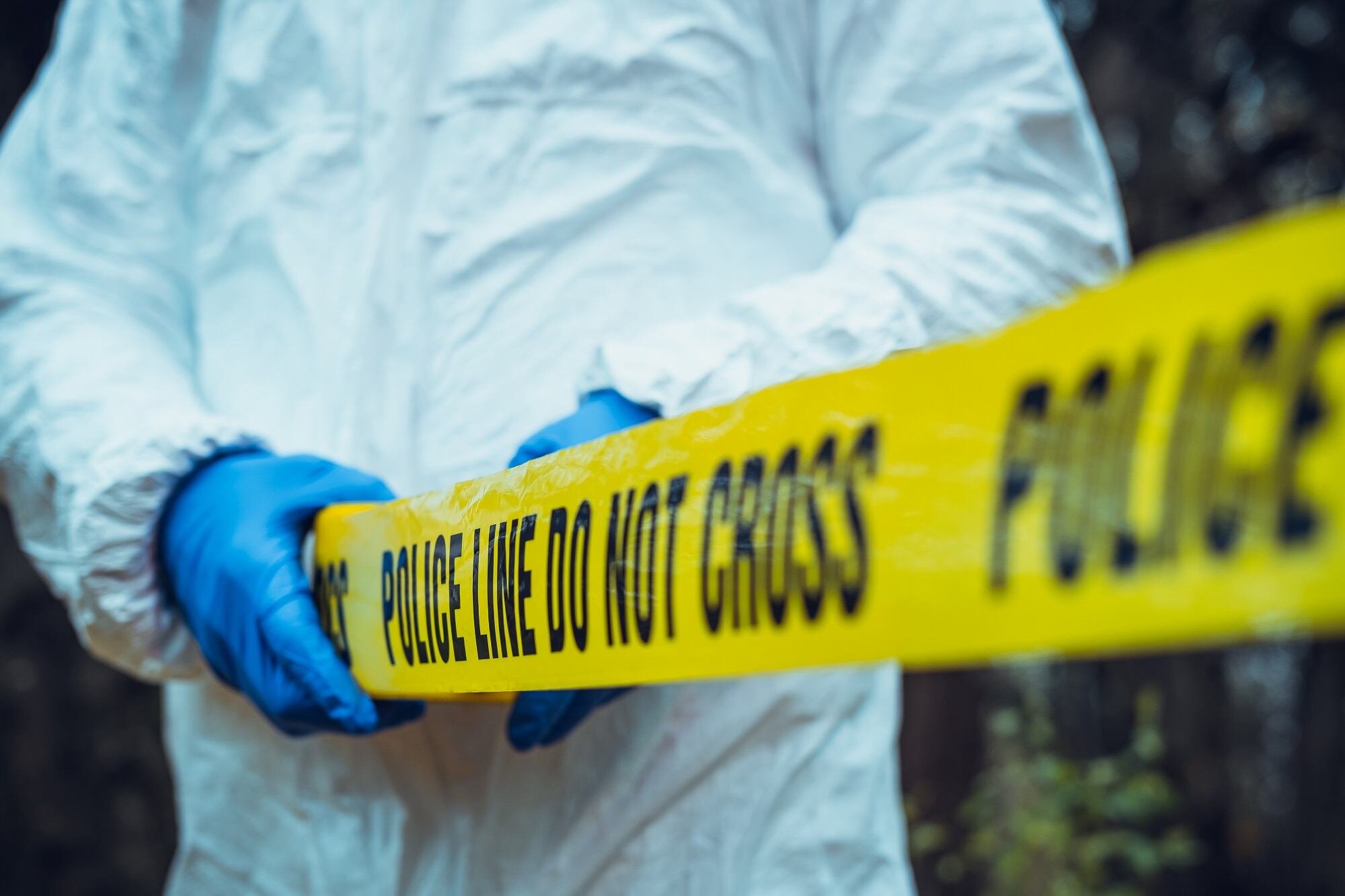 Imagen de referencia de escena del crimen. Foto: Getty Images